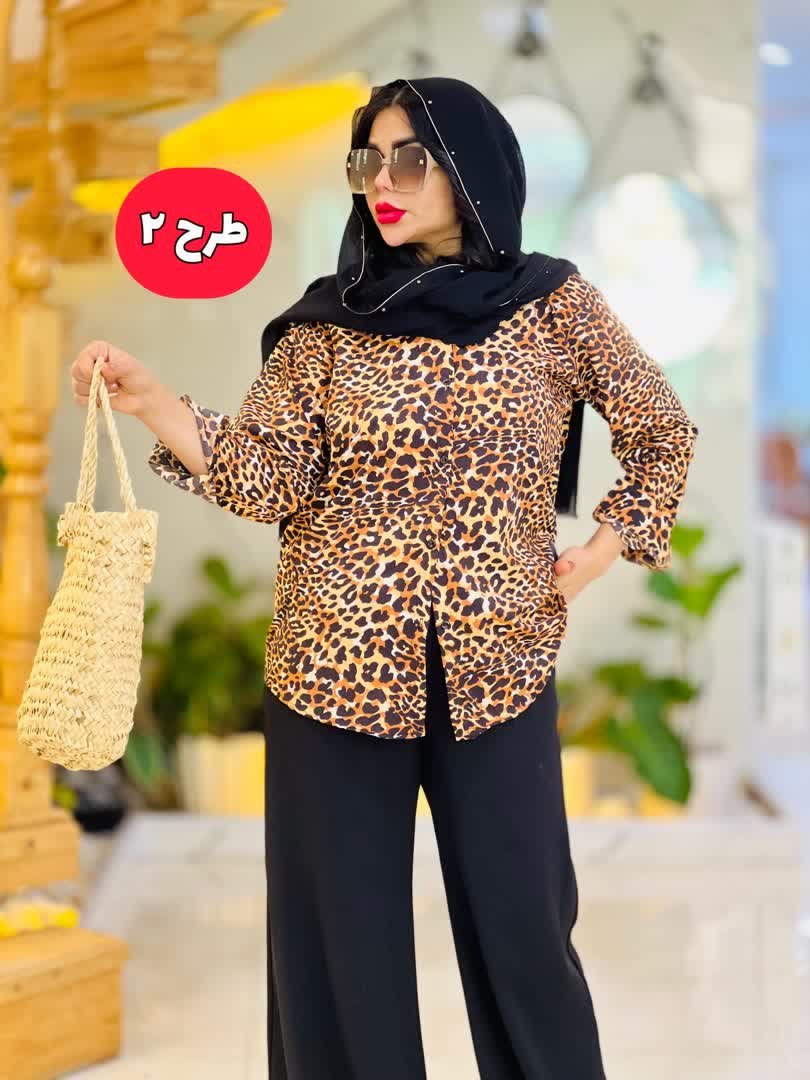 شومیز پلنگی 2628